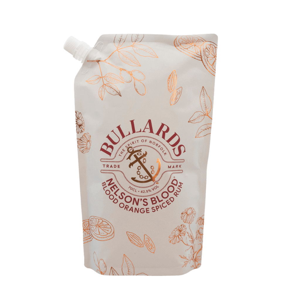 Nelsons Blood® Blood Orange Spiced Rum - Eco-Refill Pouch